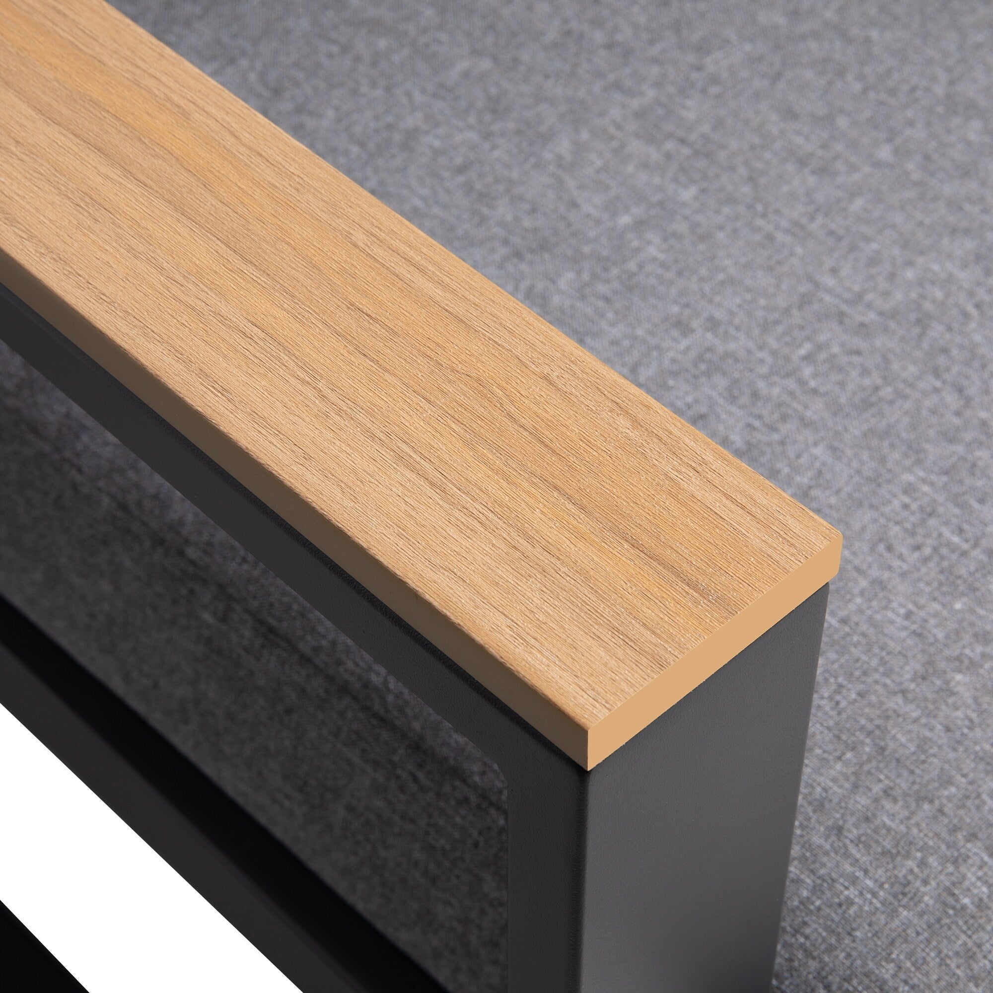 Ensemble de meubles de jardin en aluminium 5 pièces avec table basse