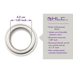 Rideaux occultants en soie synthétique motif cachemire Amalfi, 100 % occultants, à œillets, à économie d'énergie et thermique, HLC.me, 2 panneaux