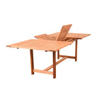 Ensemble de salle à manger d'extérieur Amazonia Cosmopolitan 9 pièces en bois FSC