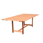 Ensemble de salle à manger d'extérieur Amazonia Cosmopolitan 9 pièces en bois FSC