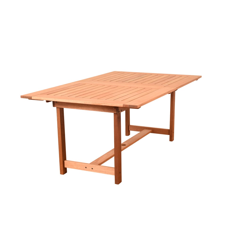 Ensemble de salle à manger d'extérieur Amazonia Cosmopolitan 9 pièces en bois FSC
