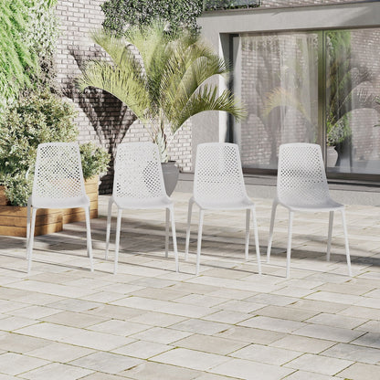 Ensemble de salle à manger d'extérieur Amazonia Isra en bois certifié FSC, 9 pièces