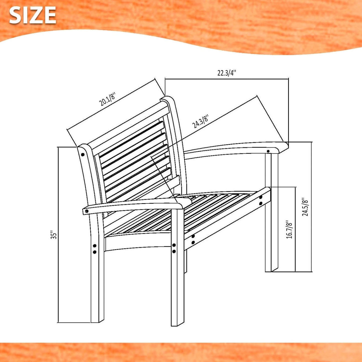 Ensemble de salle à manger extensible pour patio extérieur en bois certifié FSC Amazonia Nadia