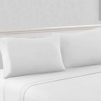 Ensemble de draps en microfibre unie Modern Threads série 1800, 100 g/m², 4 pièces
