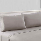 Ensemble de draps en microfibre unie Modern Threads série 1800, 100 g/m², 4 pièces
