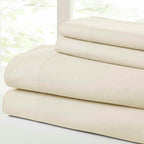 Ensemble de draps 4 pièces en coton délavé vintage Modern Threads