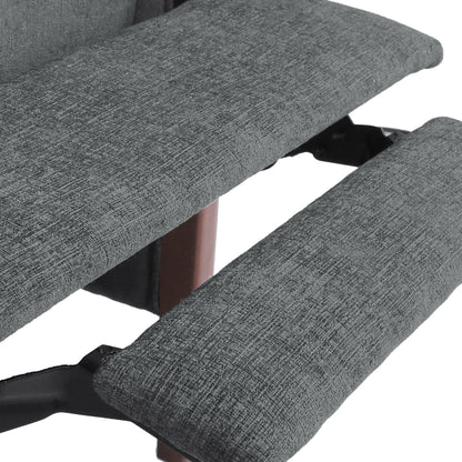 Fauteuil inclinable Anaura Channel Stitch par Christopher Knight Home