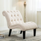 Chaise longue rembourrée pour chambre à coucher, salon