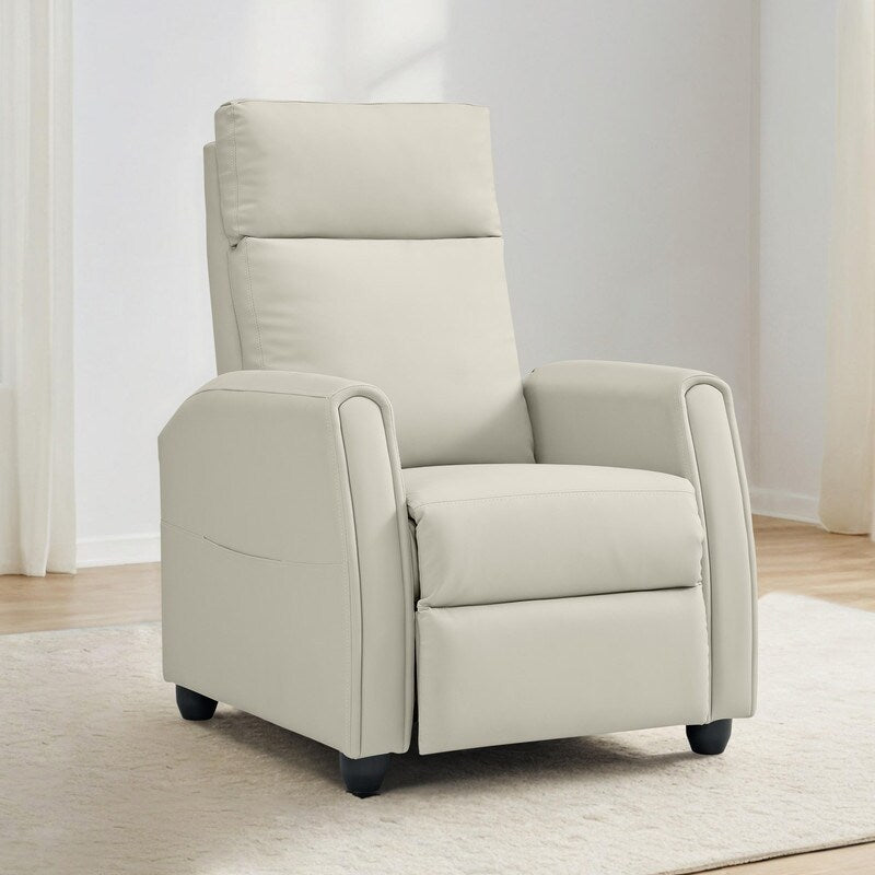 Fauteuil inclinable Andrea avec lumières LED et massage chauffant
