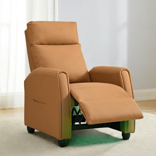 Fauteuil inclinable Andrea avec lumières LED et massage chauffant