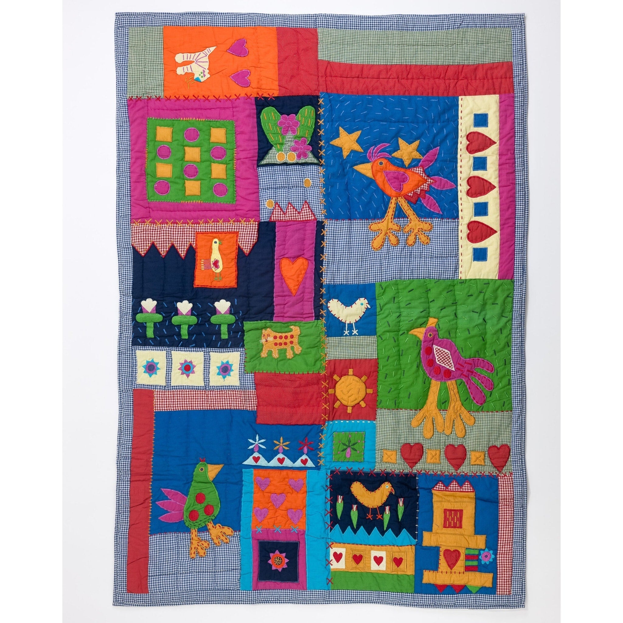 Monde animal, couette pour bébé