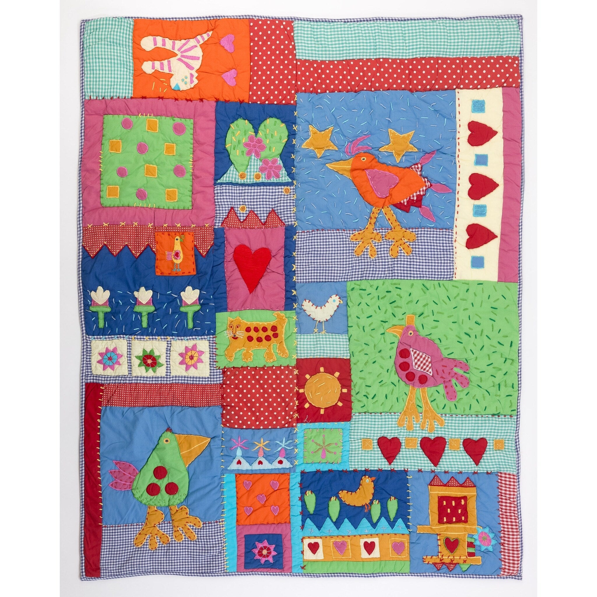 Monde animal, couette pour bébé