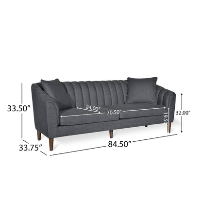 Canapé capitonné Ansonia par Christopher Knight Home