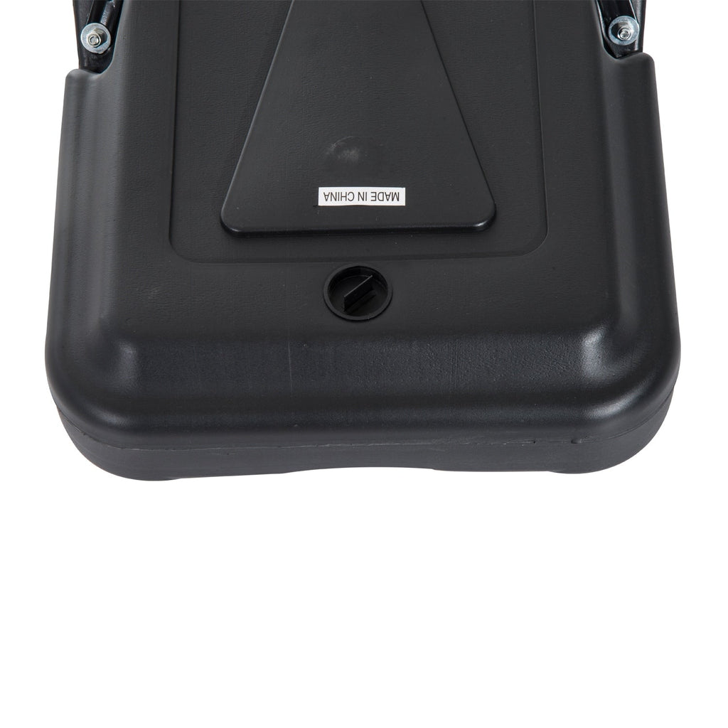 Panier de basket-ball portable Aosom pour piscine, panneau arrière de 76 cm, hauteur télescopique et construction toutes saisons