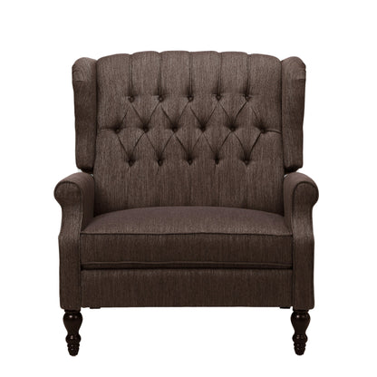 Fauteuil inclinable capitonné surdimensionné Apaloosa en tissu par Christopher Knight Home