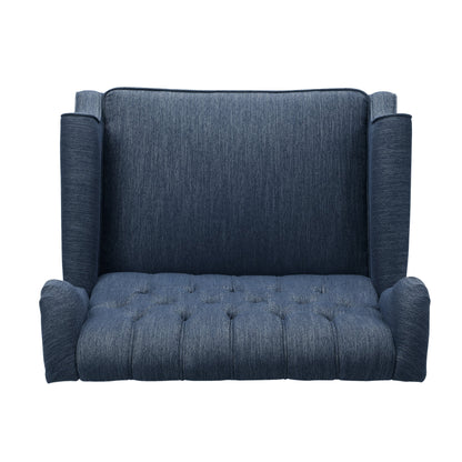 Fauteuil inclinable capitonné surdimensionné Apaloosa en tissu par Christopher Knight Home
