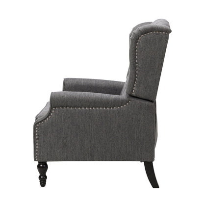 Fauteuil inclinable capitonné surdimensionné Apaloosa en tissu par Christopher Knight Home