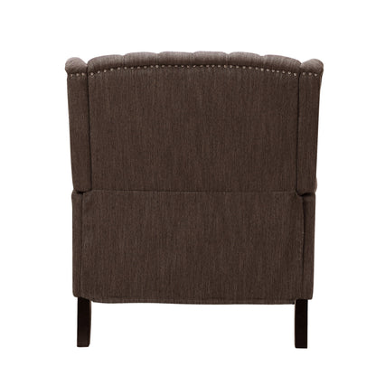 Fauteuil inclinable capitonné surdimensionné Apaloosa en tissu par Christopher Knight Home