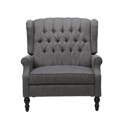 Fauteuil inclinable capitonné surdimensionné Apaloosa en tissu par Christopher Knight Home