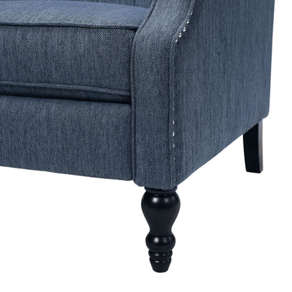 Fauteuil inclinable capitonné surdimensionné Apaloosa en tissu par Christopher Knight Home