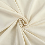 Rideau à pattes boutonnées Archaeo en mélange de coton, panneau simple