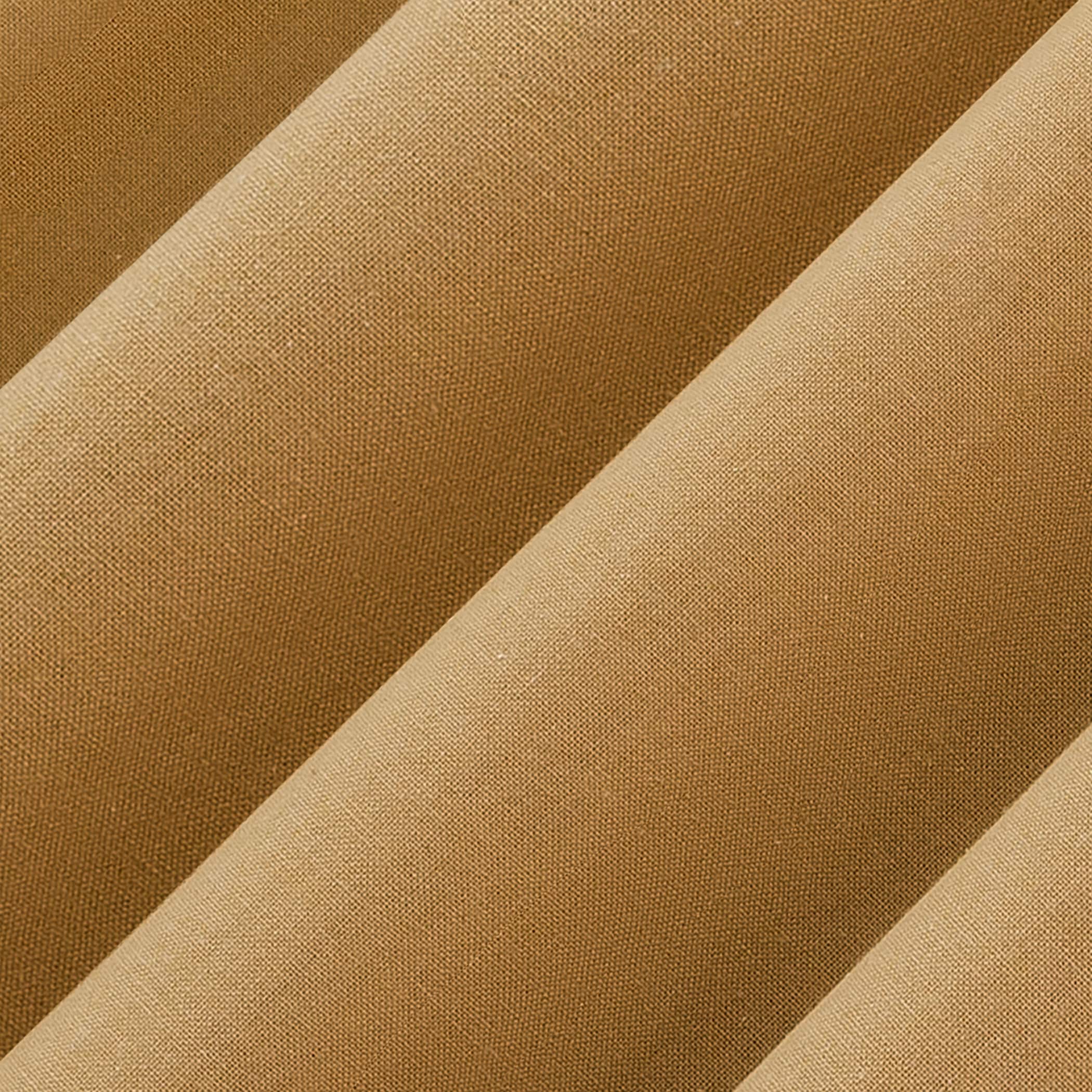 Rideau à pattes boutonnées Archaeo en mélange de coton, panneau simple