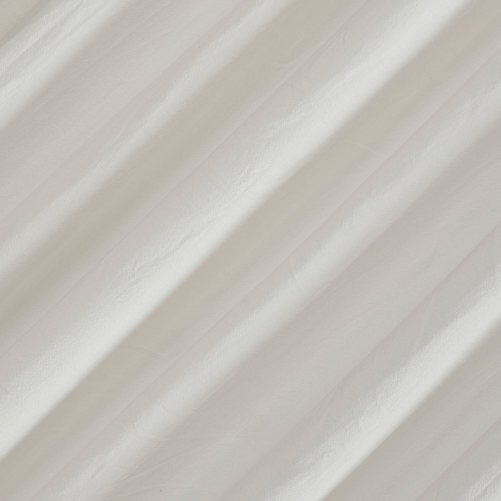 Rideau à pattes torsadées en coton lavé Archaeo, panneau simple
