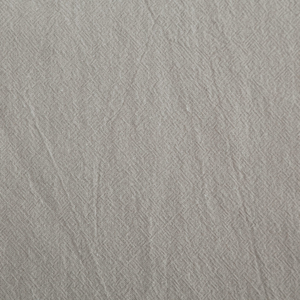 Rideau à pattes torsadées en coton lavé Archaeo, panneau simple