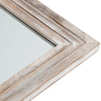 Miroir rustique en bois vieilli Dovelina, miroir de sol pleine longueur