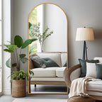 Miroir arqué Miroir pleine longueur moderne