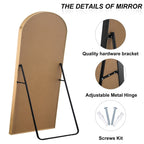 Miroir arqué Miroir pleine longueur moderne