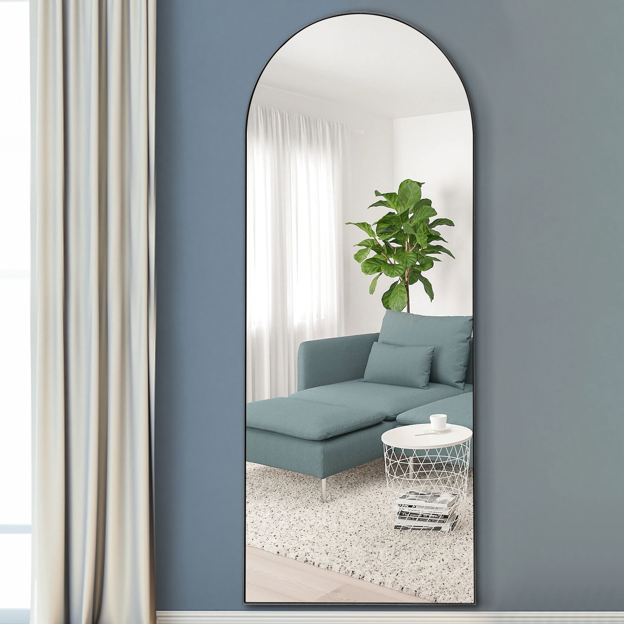 Miroir arqué Miroir pleine longueur moderne
