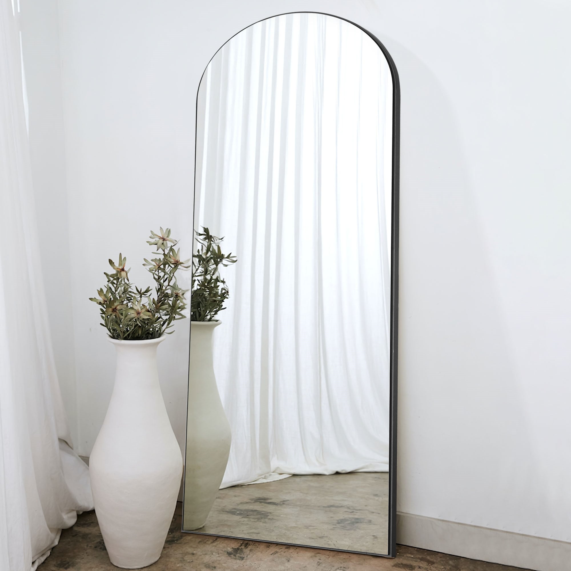 Miroir arqué Miroir pleine longueur moderne