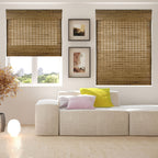 Stores romains en bambou indigène Dali d'Arlo Blinds