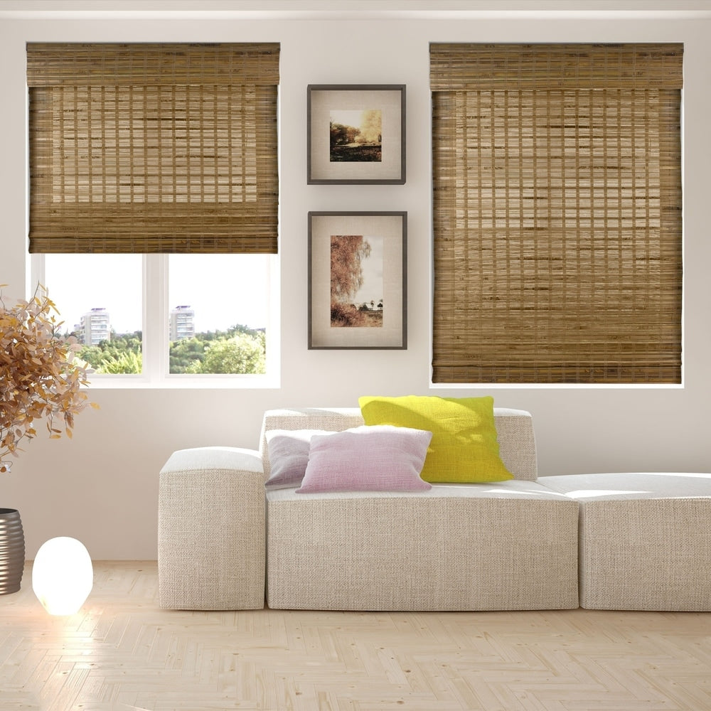 Stores en bambou Arlo Blinds Dali Native à levage sans fil