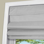 Stores romains Arlo gris occultants sans fil en tissu