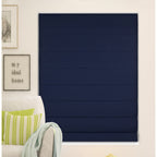 Stores romains Arlo bleu marine occultants et relevables sans fil