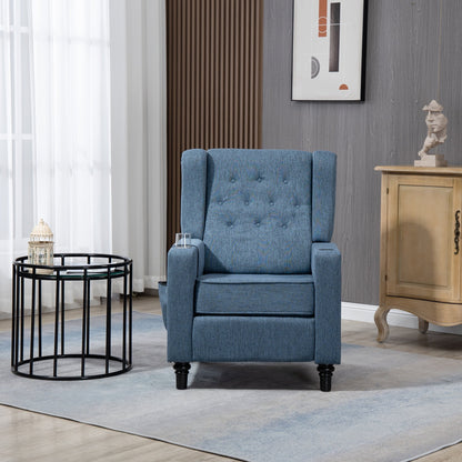 Fauteuil inclinable à bras poussants