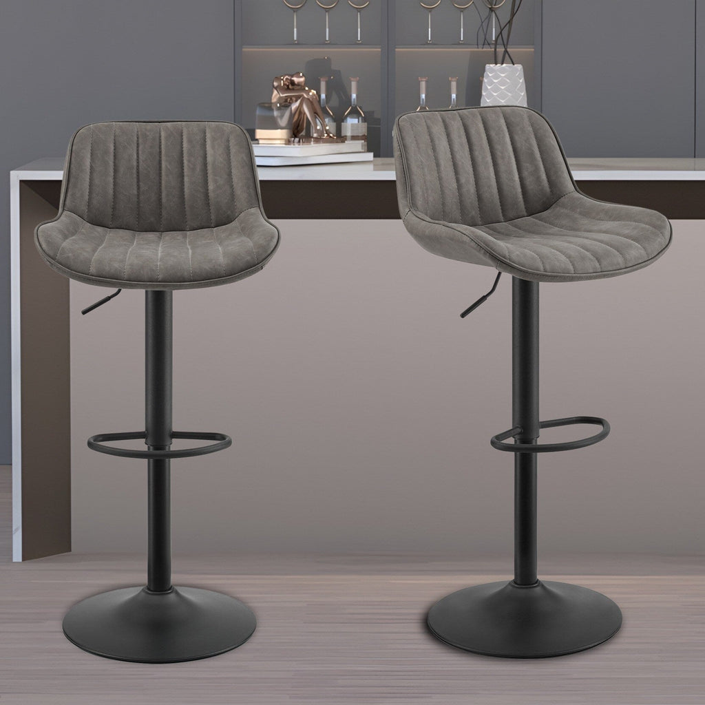 Tabouret de bar pivotant à hauteur réglable Art Leon, lot de 2