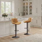 Tabouret de bar pivotant à hauteur réglable Art Leon, lot de 2