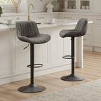 Tabouret de bar pivotant à hauteur réglable Art Leon, lot de 2