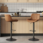 Tabouret de bar pivotant à hauteur réglable Art Leon, lot de 2