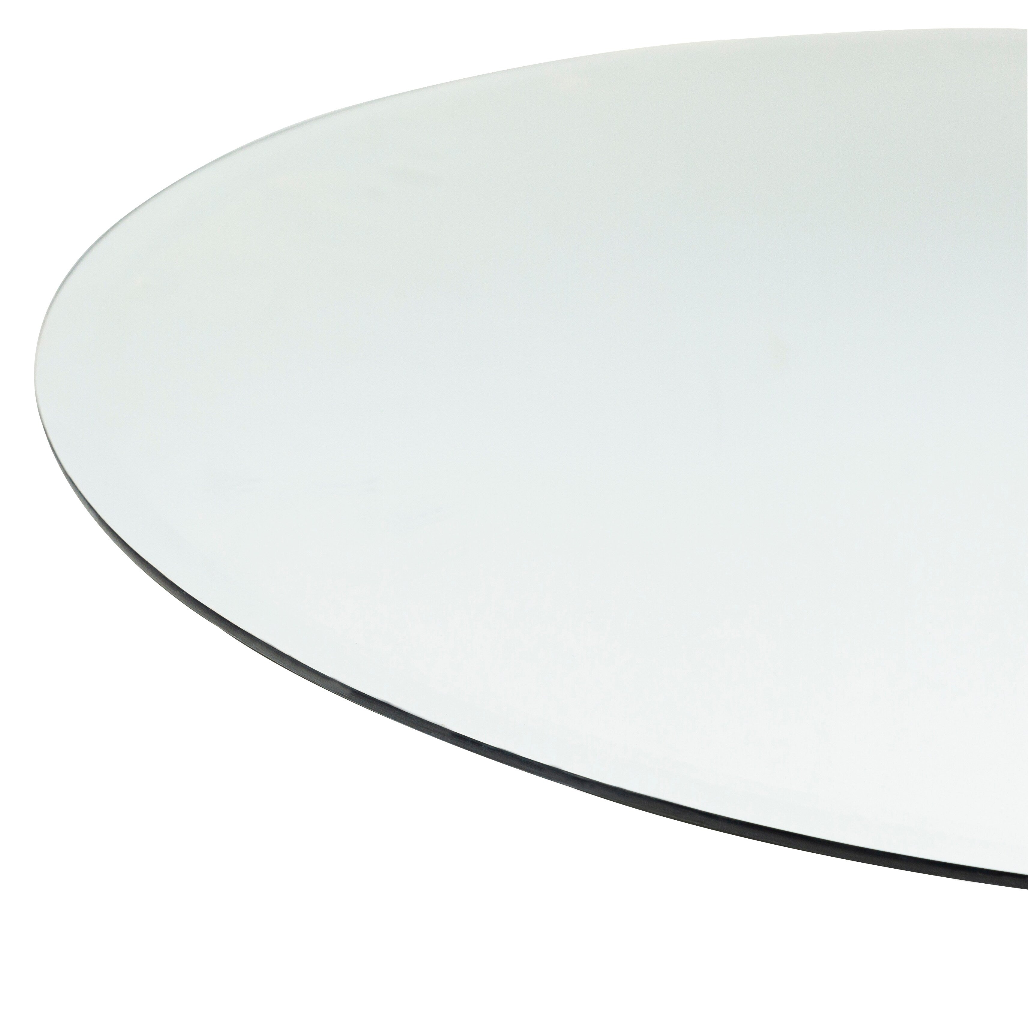 Miroir rond biseauté moderne Mei d'Artistic Weavers
