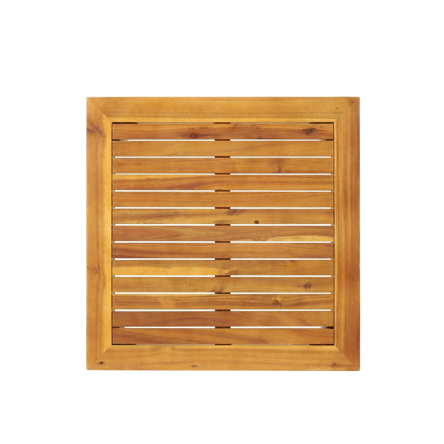 Ensemble de salon d'extérieur sectionnel en bois d'acacia Aston, style milieu de siècle, par Christopher Knight Home