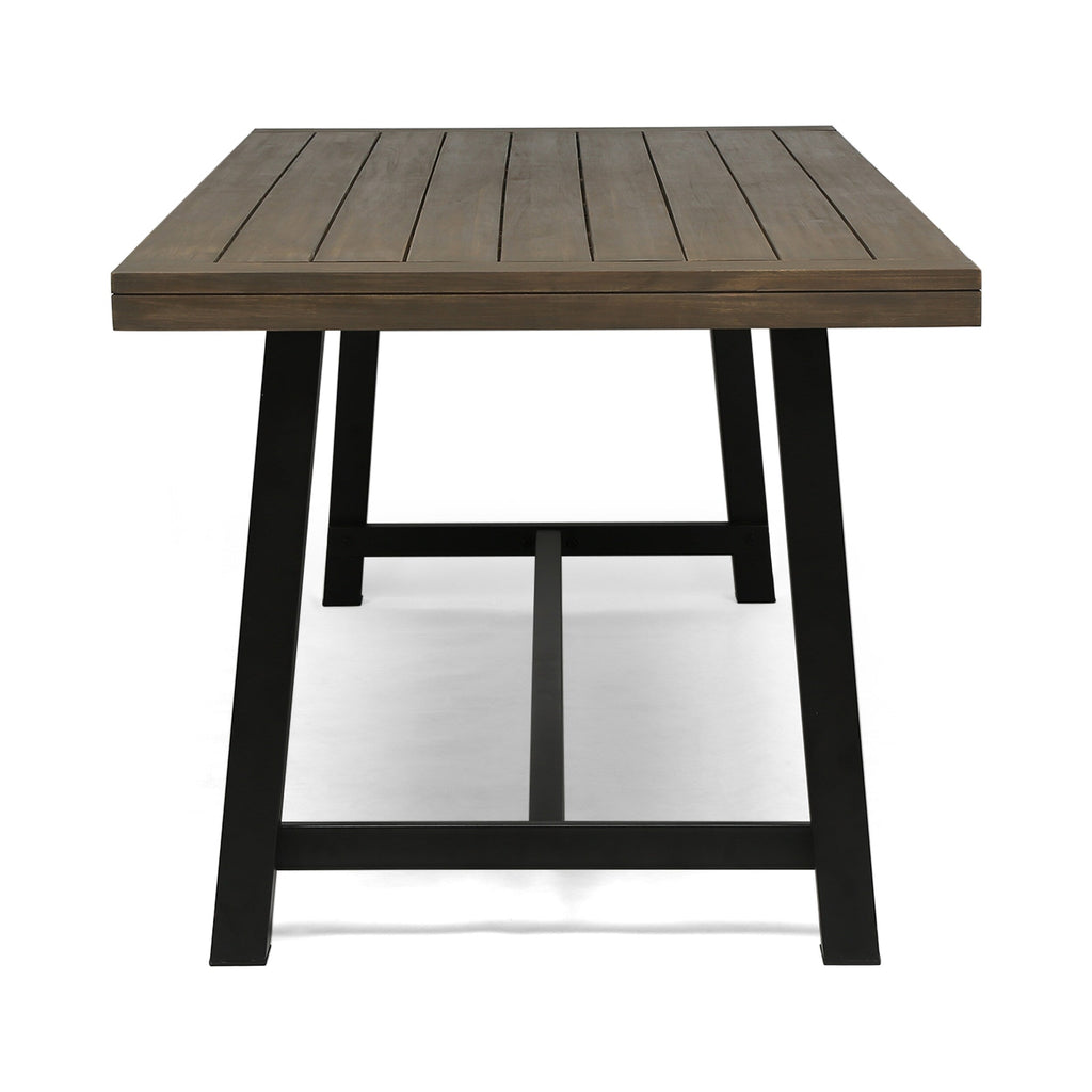 Ensemble de salle à manger d'extérieur Atlantic 8 places en bois d'acacia par Christopher Knight Home