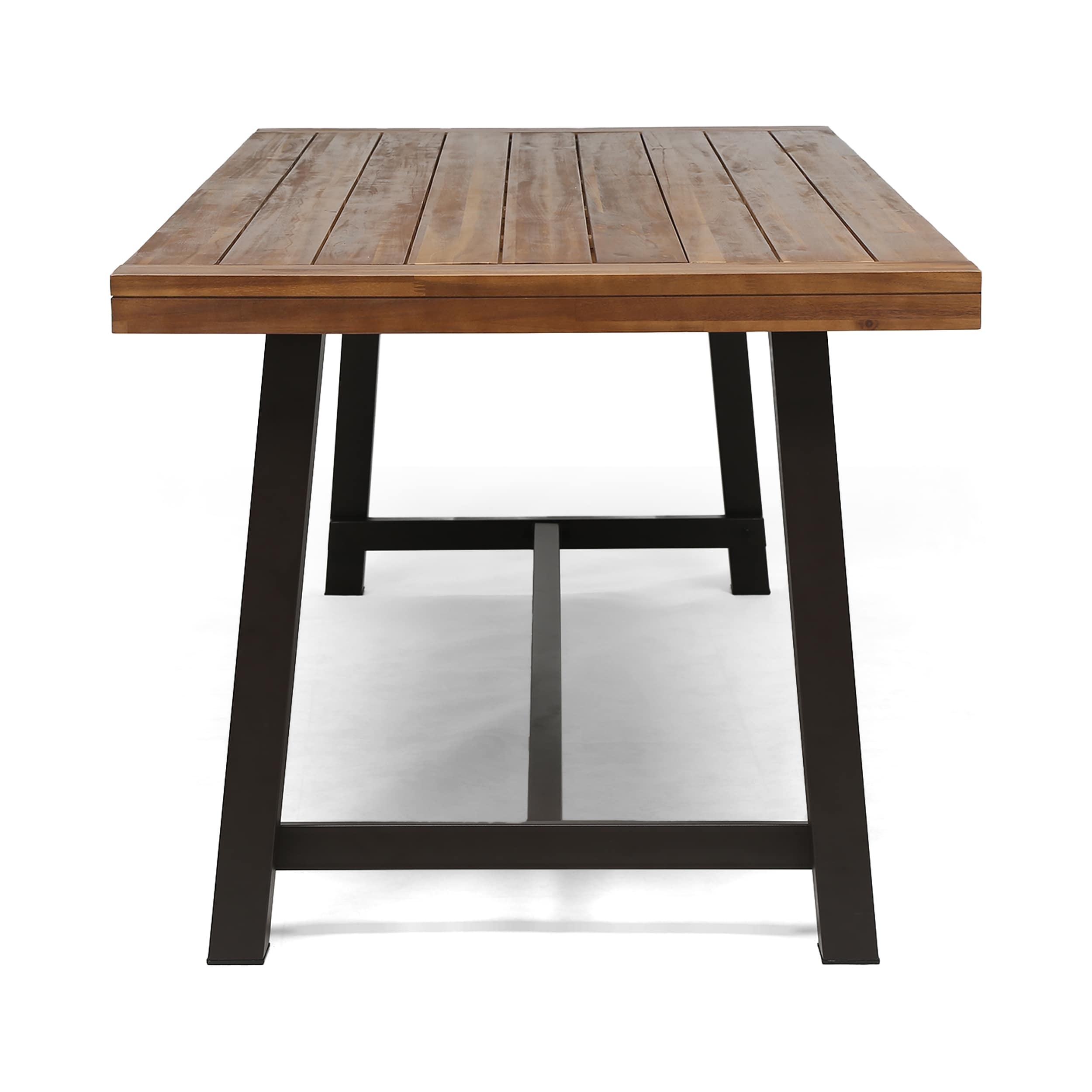 Ensemble de salle à manger d'extérieur Atlantic 8 places en bois d'acacia par Christopher Knight Home
