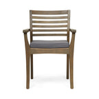 Ensemble de salle à manger d'extérieur Atlantic 8 places en bois d'acacia par Christopher Knight Home