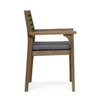 Ensemble de salle à manger d'extérieur Atlantic 8 places en bois d'acacia par Christopher Knight Home