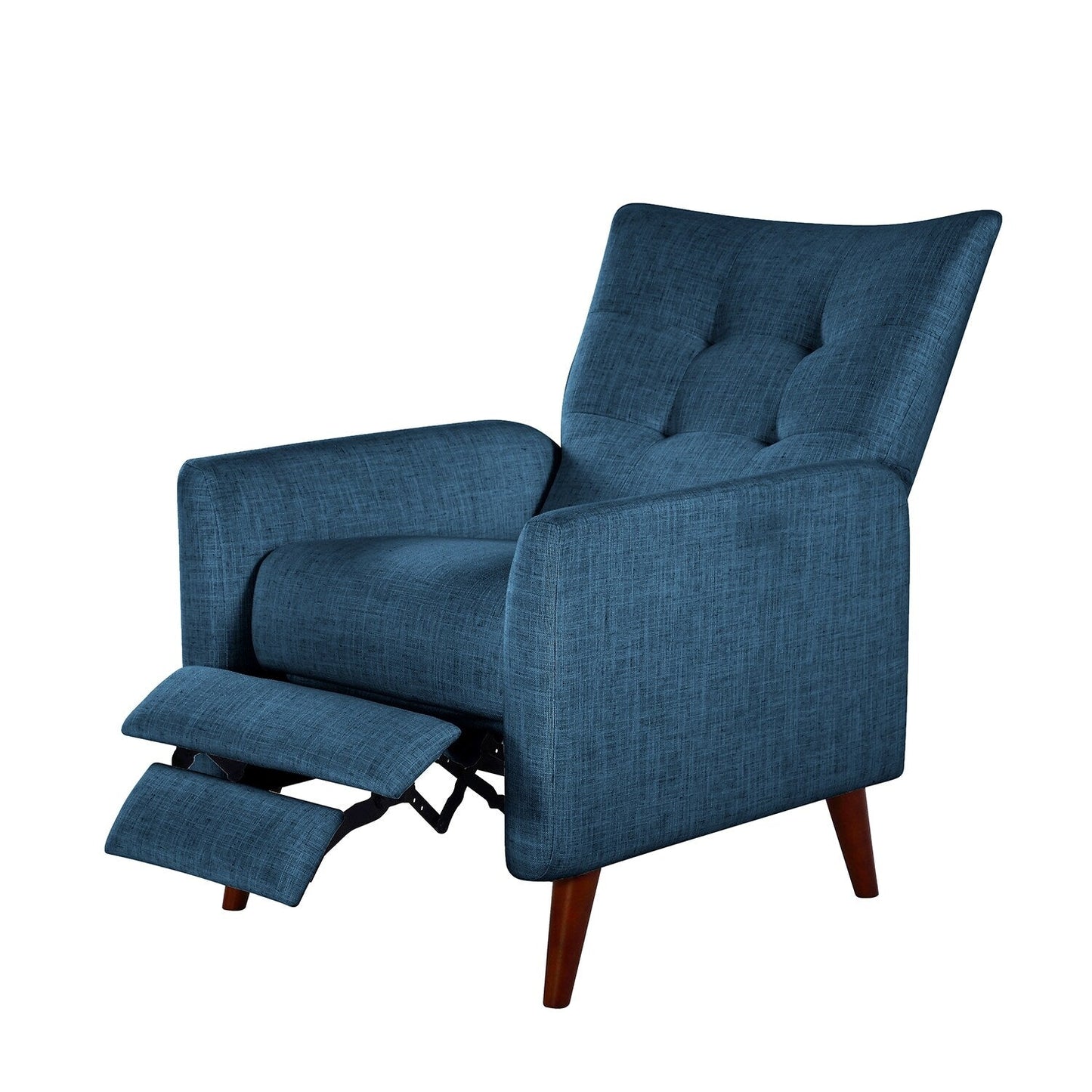 Fauteuil inclinable manuel confortable Aurora avec base en bois