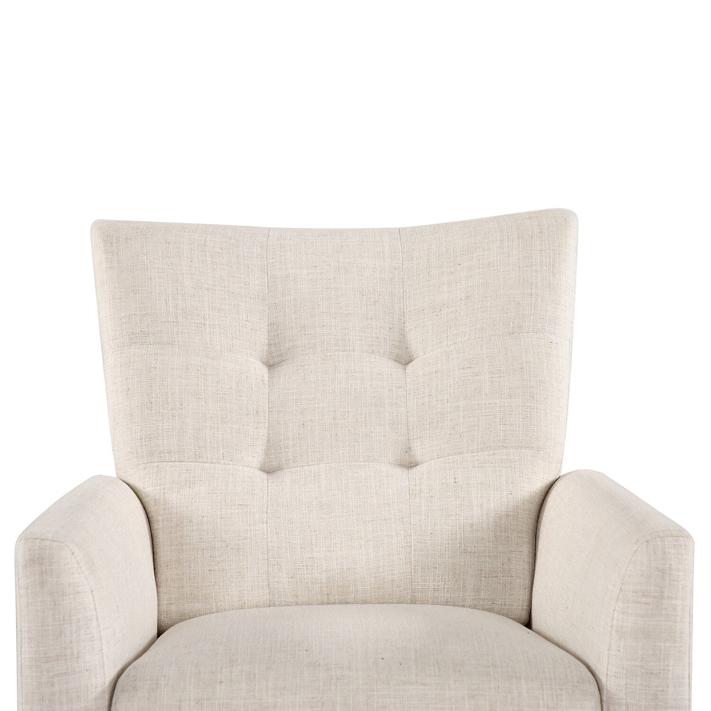 Fauteuil inclinable manuel confortable Aurora avec base en bois